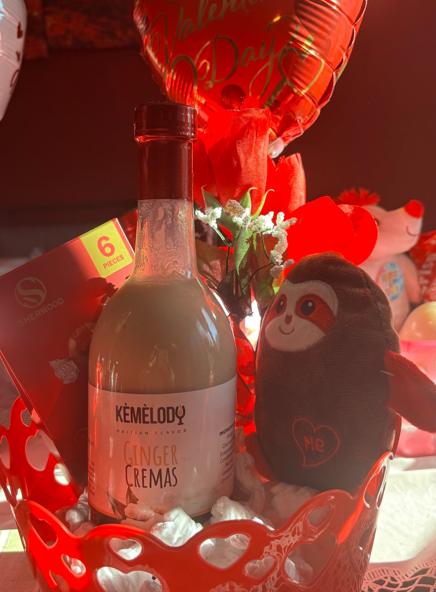 Valentines Day Gift basket